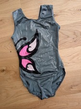 Girls Green-Grey Gymnastics