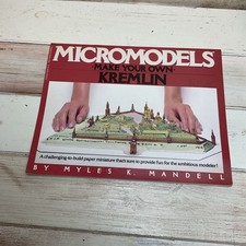MICROMODELS ‘Make Your Own Kremlin’ Card Kit By Myles K. Mandell (1983 Kit)