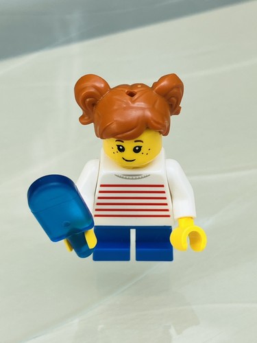 Lego girl minifig white - lego, in