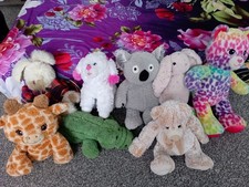 Assorted Soft Toys Bundle 8 In