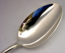 HEAVY 108g GERMAN 800 SOLID SILVER SERVING or BASTING SPOON 10.75 inch c1930