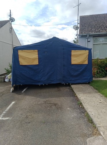 Conway trailer tent blue and - blue,