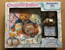 Cherished Teddies Computer Set 1999 Rare Boxed And Sealed - Unopened
