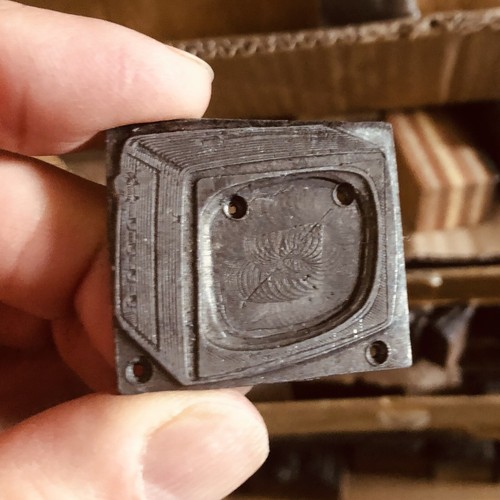Letterpress printing plate - letterpress, tv