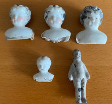 Antique Victorian Dolls Heads