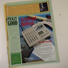 21x30cm magazine cutting 1994 TASCAM 424