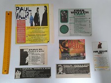 PAUL WELLER  - BAND TOUR/ALBUM PROMO ADVERTS X 7 - MUSIC PRESS 