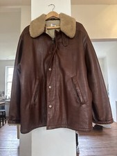 CP Company dark red vintage leather jacket 1992 (flying jacket) massimo Osti 