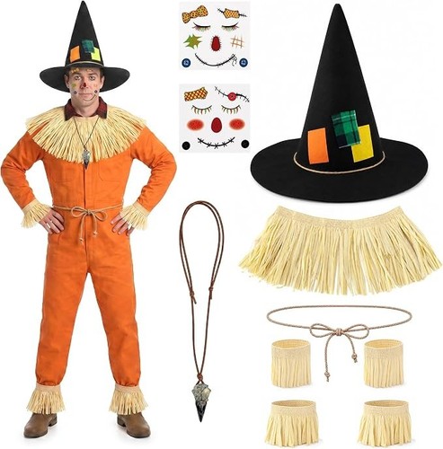 10pcs 2set halloween scarecrow - 10pcs/2set,
