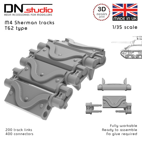 Sherman t62 type 3d - m4,