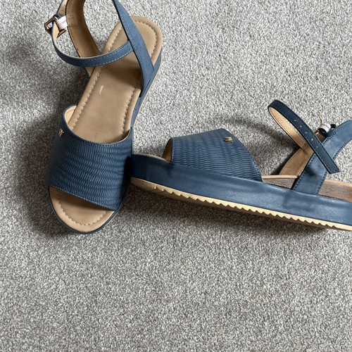 Girls wrangler blue sandals - girls,
