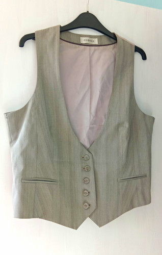 George grey formal waistcoat - grey,