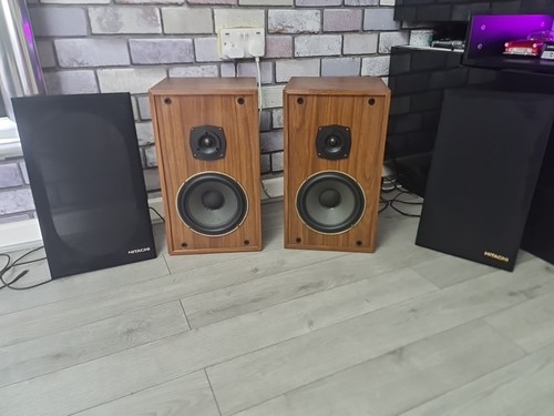 Vintage hitachi speakers - ,