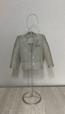 Male Table Top Mannequin Vintage Ikea Wire Sculpture Metal Blazer Hanger Man