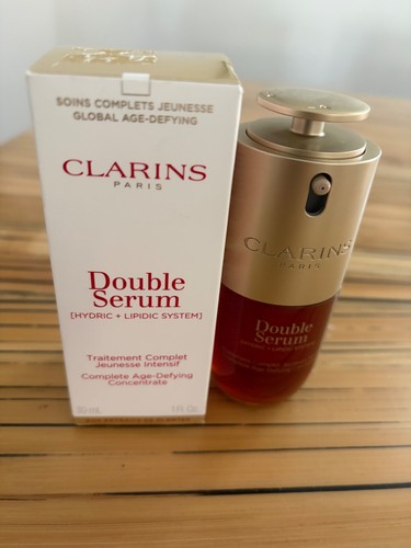 Clarins double serum - double, hydric