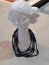 French Black Jet Antique