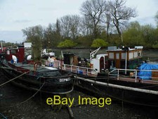 Photo 6x4 Barges at Brentford