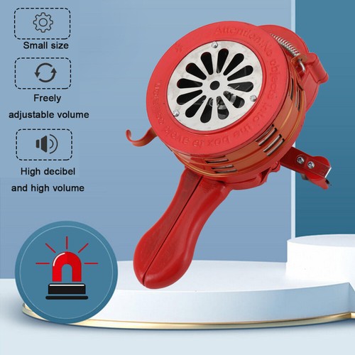 Hand crank siren horn - crank,