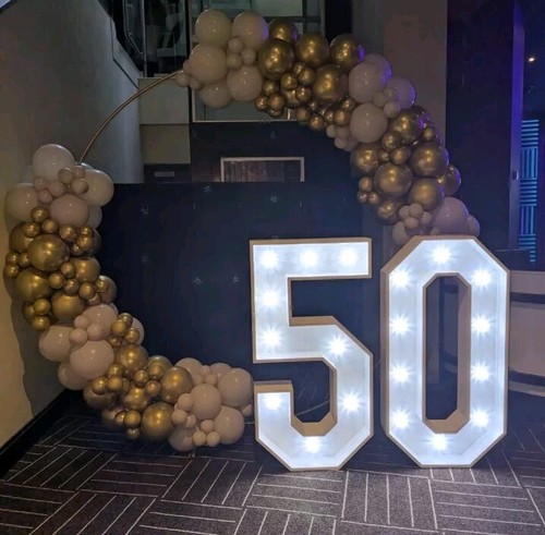 4ft light numbers for hire - numbers, *for