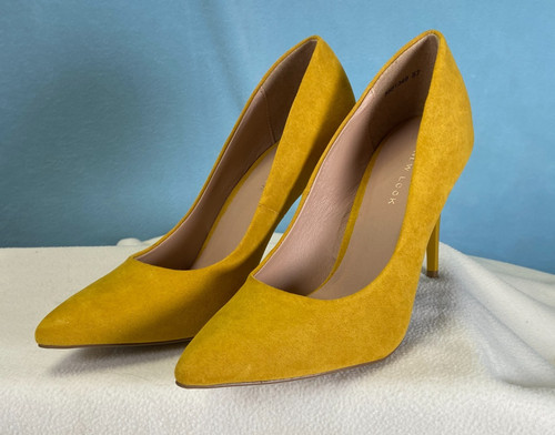 New look mustard yellow faux - new,