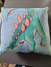 Stegosaurus dinosaur cushion