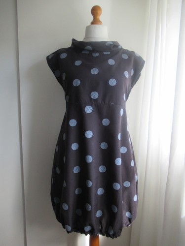 Masai blue spot cotton blend - blue,