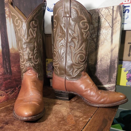 Justin mens brown leather - justin,