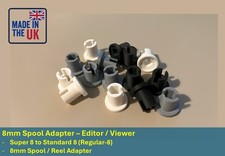 8mm Viewer Editor / Super 8 to Standard 8 (Regular-8)/8mm Spool / Reel Adapter