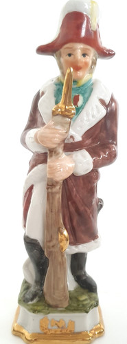Porcelain figurine dragoon - figurine, "dragoon