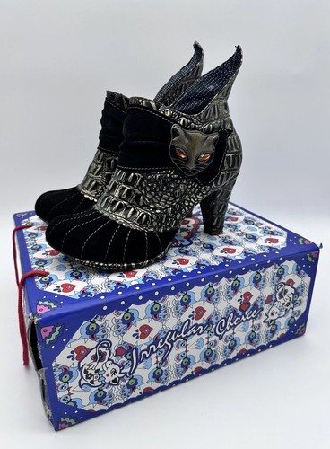 Irregular choice black gold - irregular, &