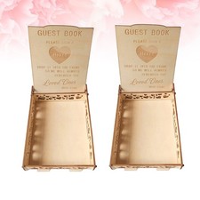  2 Pcs Wedding Favor Box Post