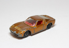 Matchbox Lesney Superfast MB 33 Lamborghini Miura - RARE DARK BRONZE / RED INT