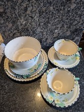 Vintage Burleigh Ware Tea Cups