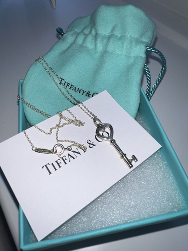 Tiffany heart key charm - &, co.