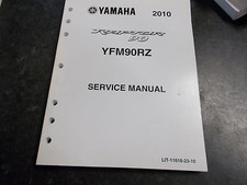 2010 YAMAHA YFM90 RAPTOR  QUAD GENUINE WORKSHOP OWNERS SERVICE MANUAL