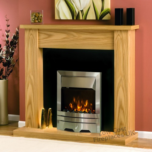Electric oak wood surround - oak,