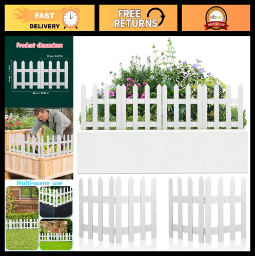 White picket fence garden - picket,