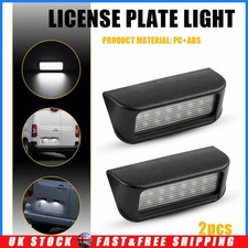 Rear White LED License Number