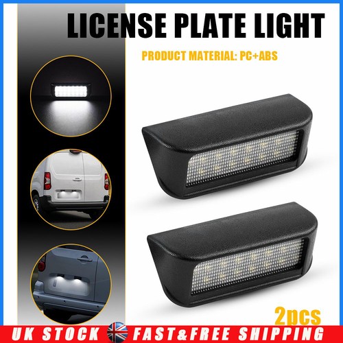 Rear white led license number - rear,