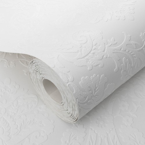 White textured paintable - textured,