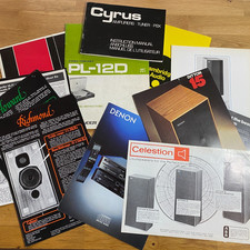 Audio/Hi-Fi Literature