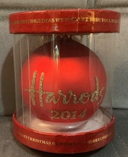 Harrods Red 2014 Christmas
