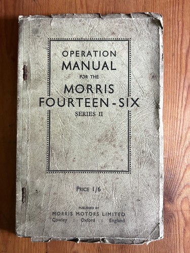 Morris fourteen six original - fourteen-six,