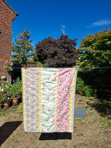 Small wholecloth quilt
