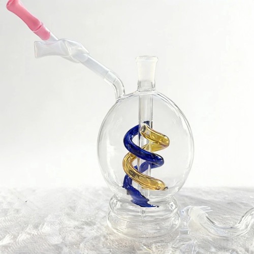 Globe shaped glass - 4.5", bong