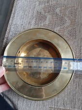 Vintage bronze bed rossette