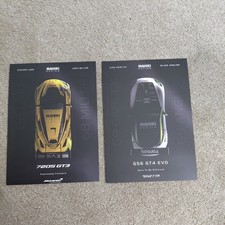 Mahiki Racing  British Gt 2025 Mclaren 720s Gt3 /Ginetta G56  Hand signed cards 