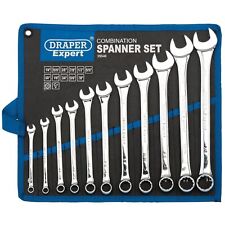 Draper Expert IMPERIAL COMBINATION SPANNER SET AF Sizes Open Ended/Ring 29546