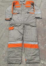 Winter Coverall Quilted Suit Overalls High Viz Orange LARGE, XL, XXXL