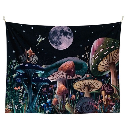 Psychedelic trippy mushroom - trippy,